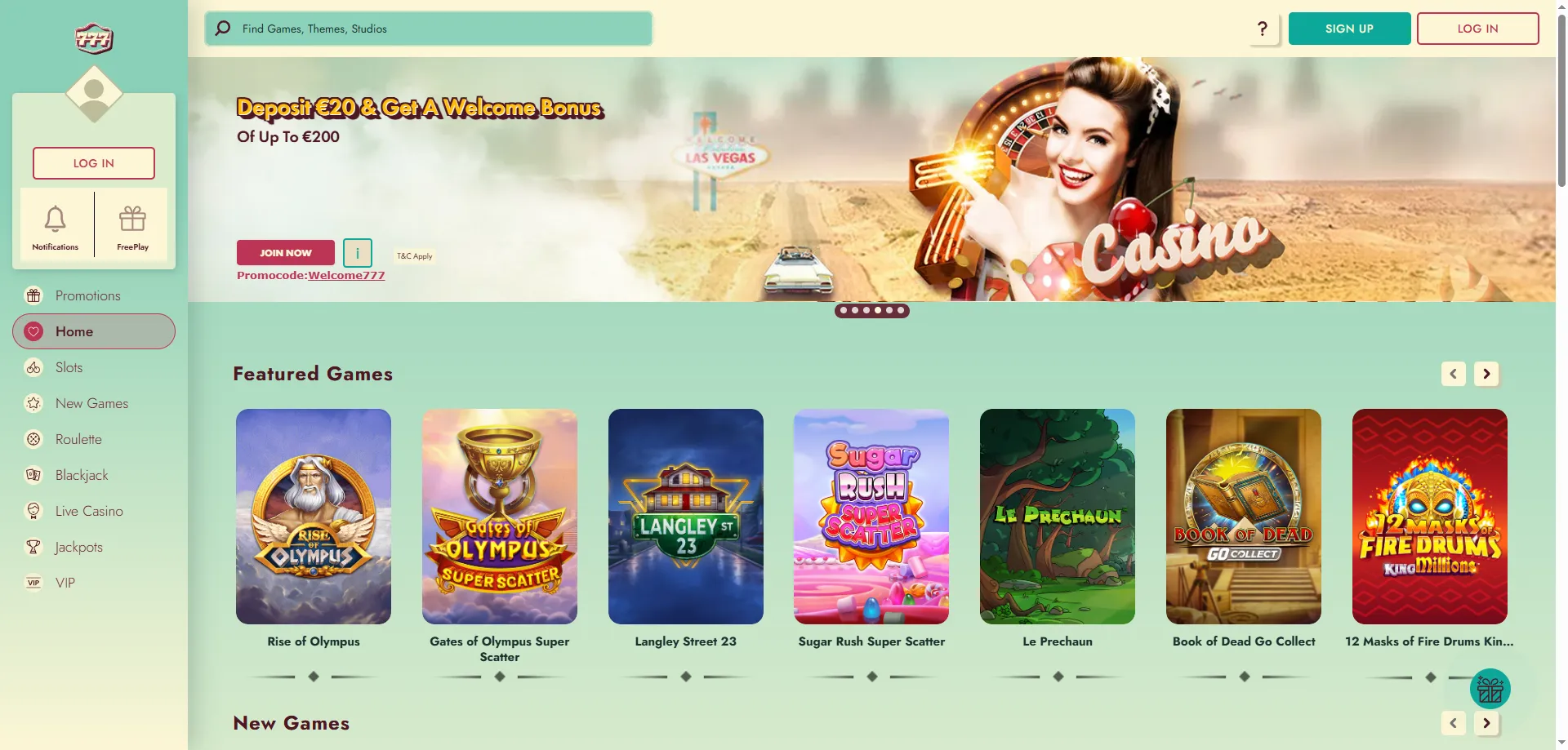 777 Casino official site overview — licensed real money gaming platform