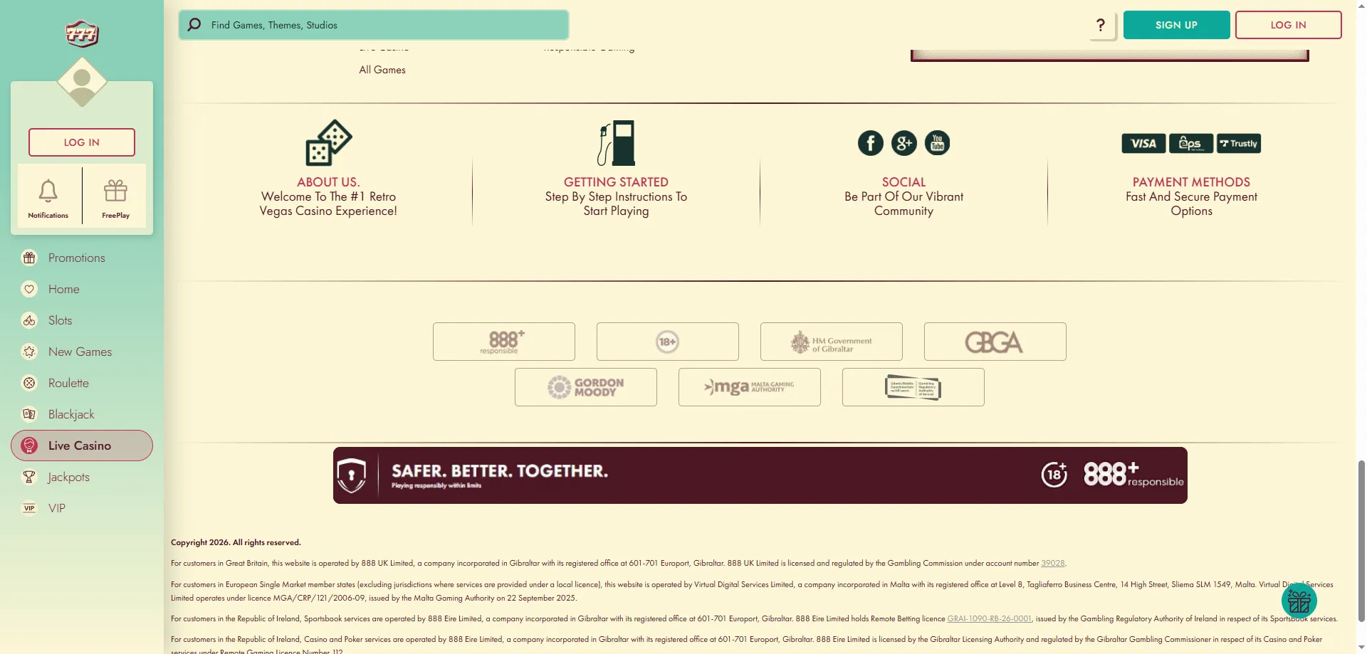 777 Casino secure deposit and withdrawal methods — Visa, Skrill, PayPal and more
